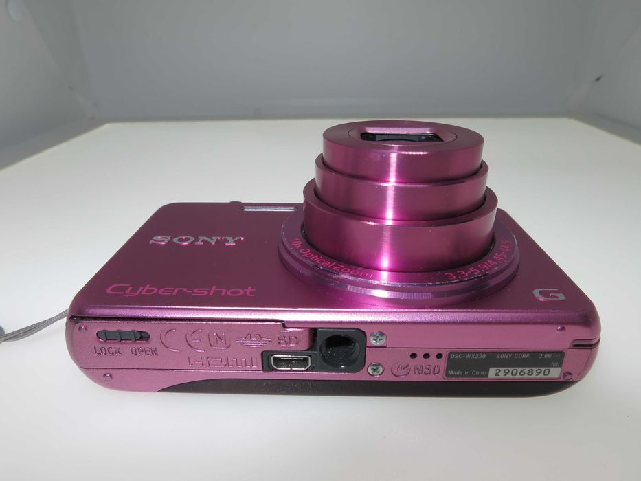 Sony Cyber-shot DSC-WX220 розов фотоапарат цифрова камерa FULL HD