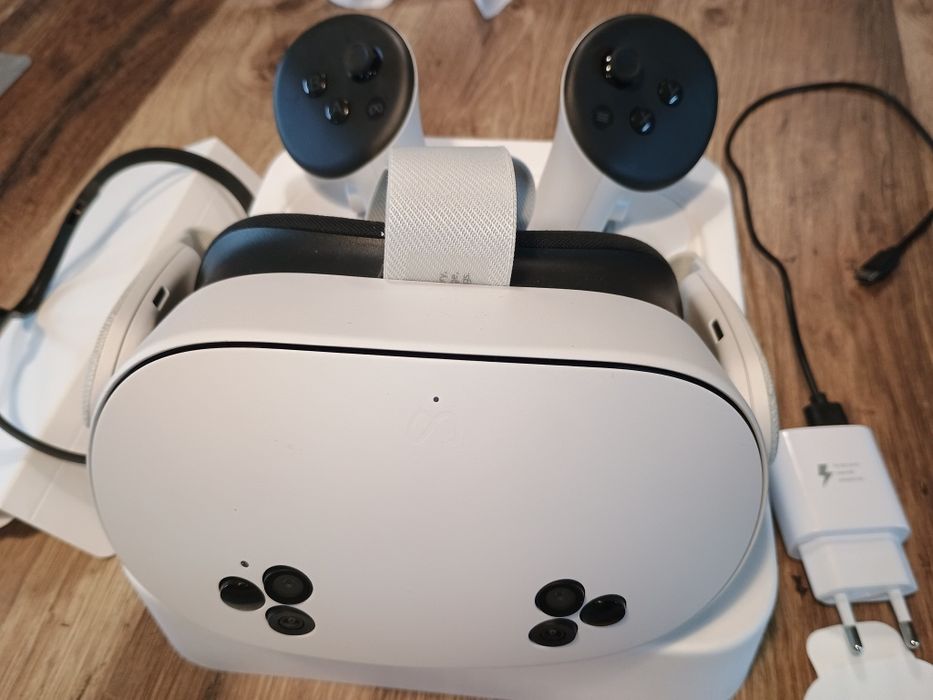 Ochelari VR Meta Quest 3S, 128 GB, Alb