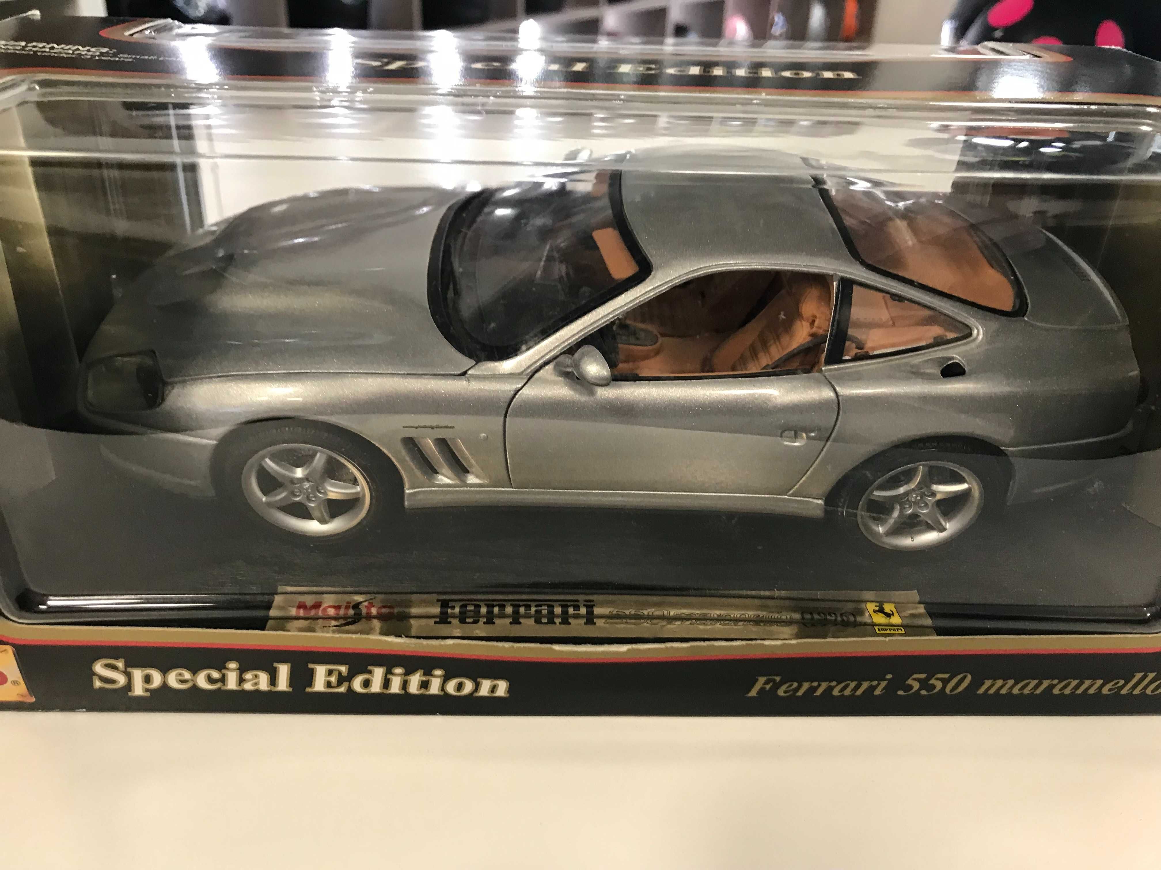 MAISTO метална колекционерска количка FERRARI MARANELLO 1996г.1:18 NEW