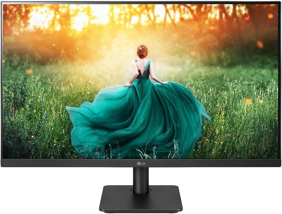 LG — 27″ 27MP400-B LED Monitor, IPS, 5mc, 75Hz, FHD (1920×1080), VGA+H