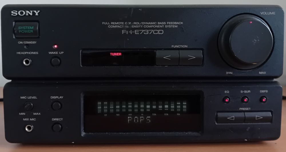 Amplificator Sony 100w nominal.
