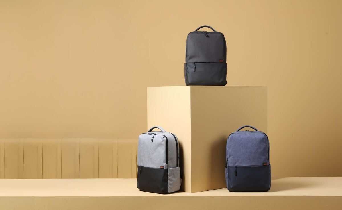 Рюкзак для ноутбук городской Xiaomi Commuter Backpack (Light Blue)