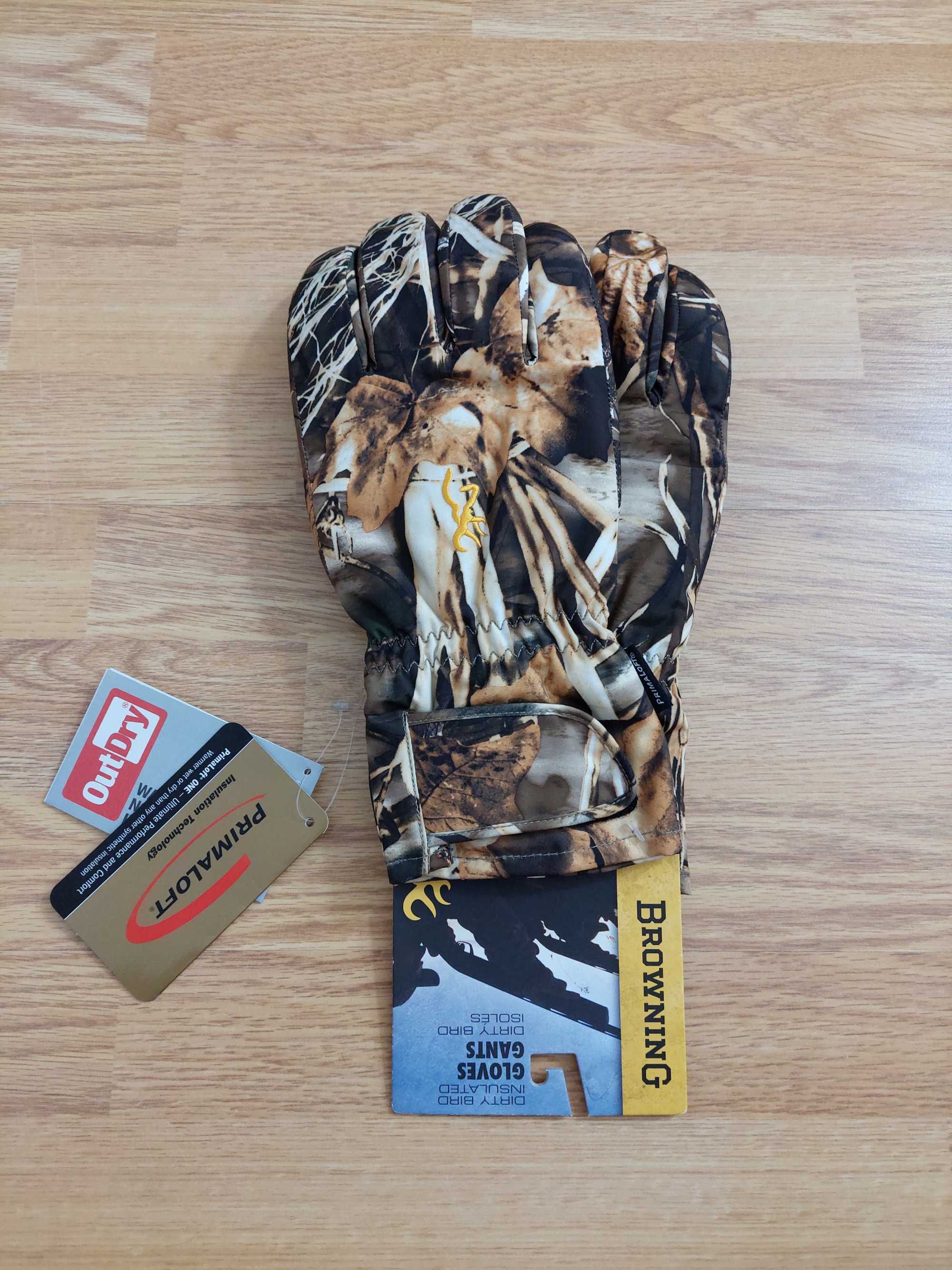 Manusi BROWNING Camo DIRTY BIRD Max.4 Marime L