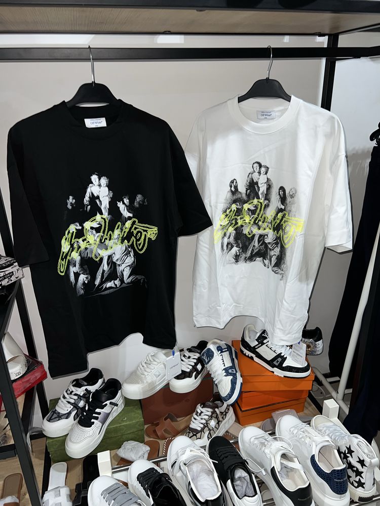 Tricou Off White colectia noua bumbac 100%