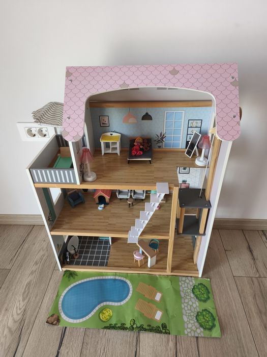 Căsuța de lemn copii