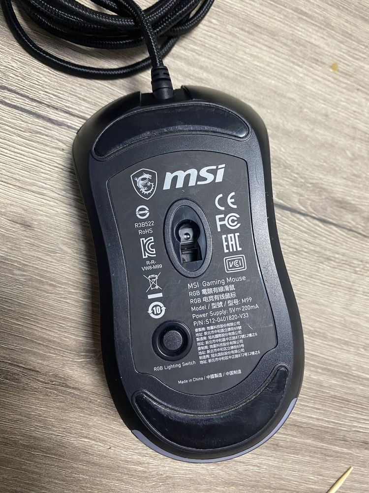 Гейминг мишка MSI M99