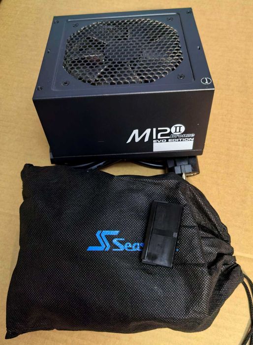 Sursa Seasonic M12II-620 EVO Edition, 80+ Bronze, 620W Cutie originala