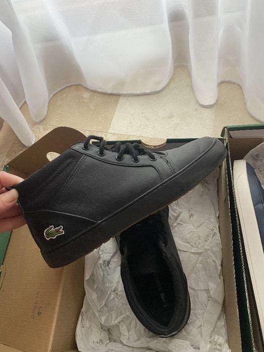 Ghete Lacoste piele naturala || Ghete sport