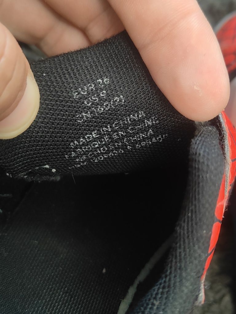Детски маратонки Zara Spiderman