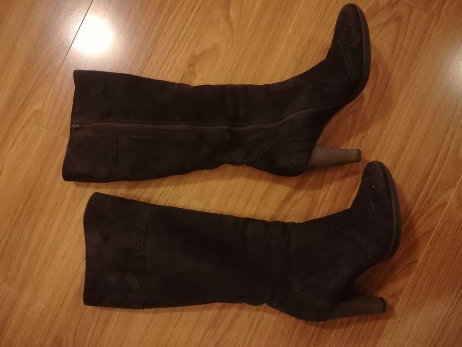 Cizme piele naturală îmblănite 37 38