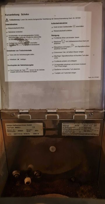 Bremer Viva професионална машина за шоколад