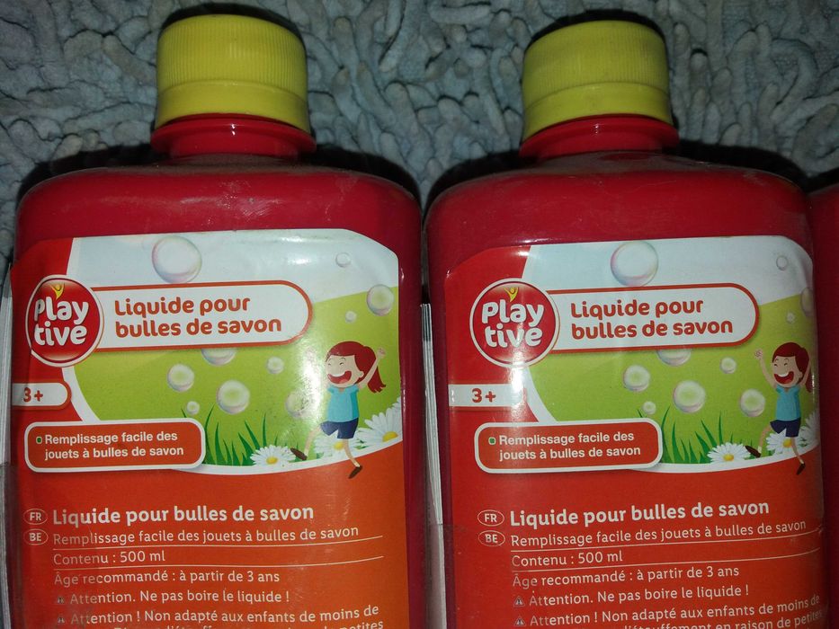 Masina baloane sapun priza 220V si 12V la bricheta auto lichid proba