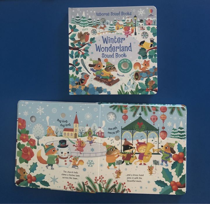 Carte cu sunete winter wonderland usborne
