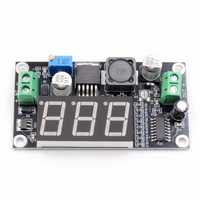 Modul coborare tensiune 3A DC-DC 3-40V cu LM2596 cu display