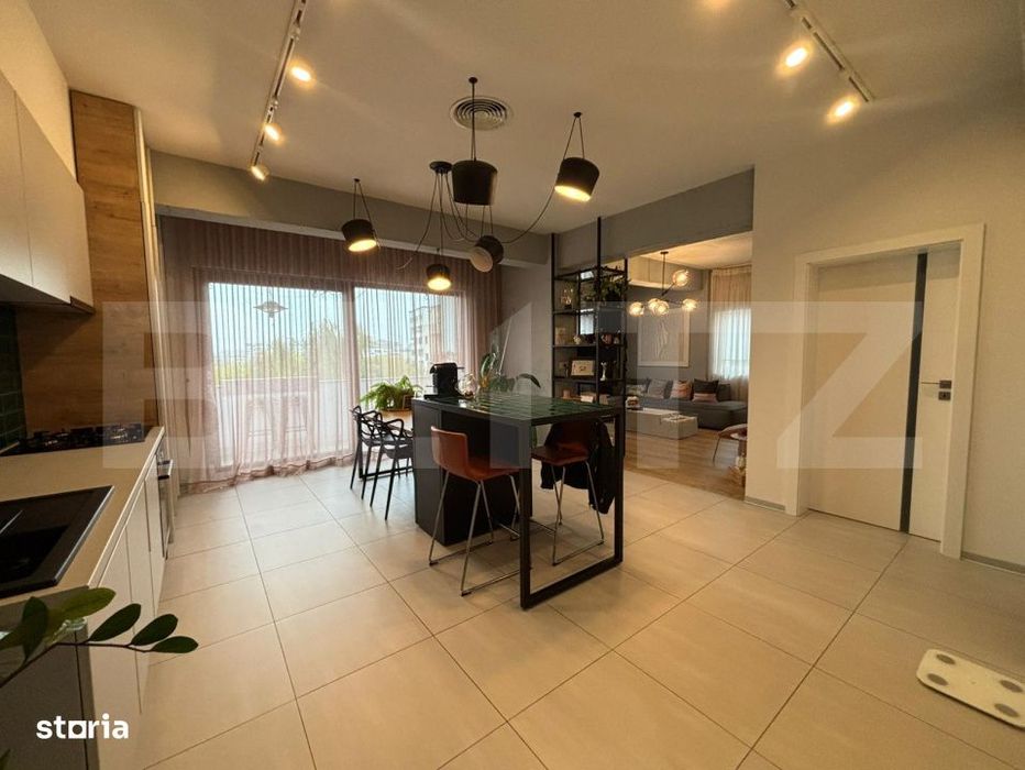 Apartament decomandat, 2 camere, 78 mp, zona Amaradia