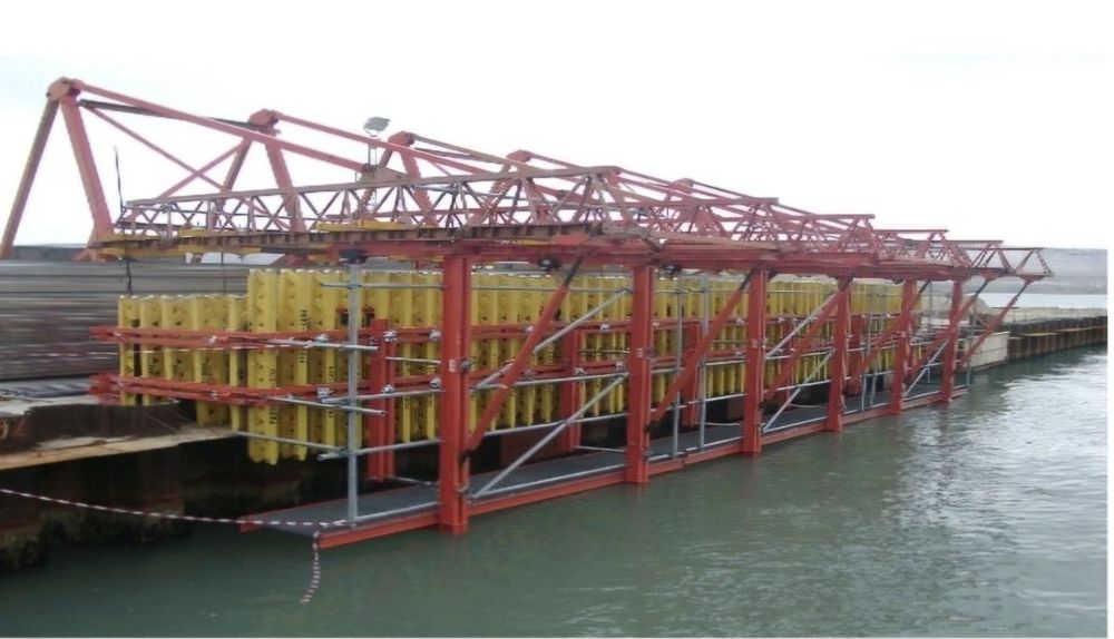 Опалубка Пери, для мостов и причала