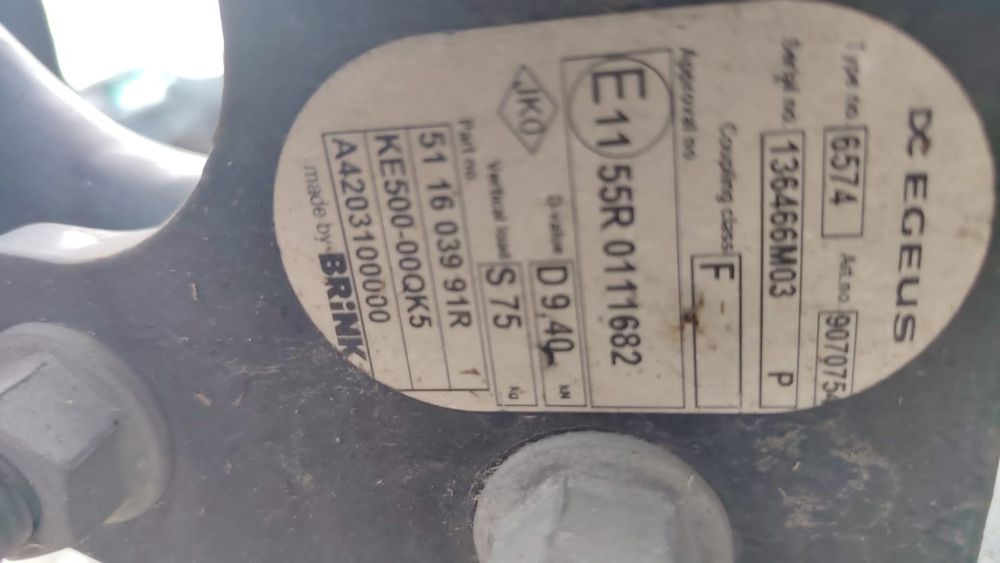 Carlig Remorcare Original Mercedes Citan an 2021-2025