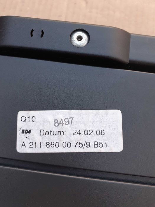 Rulou portbagaj cu plasa pt.MERCEDES E class W211, S211,an 2002 - 2008