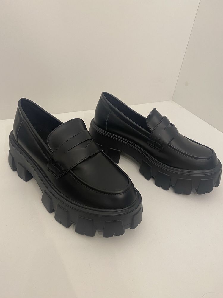 Mocasini negri Born to Be