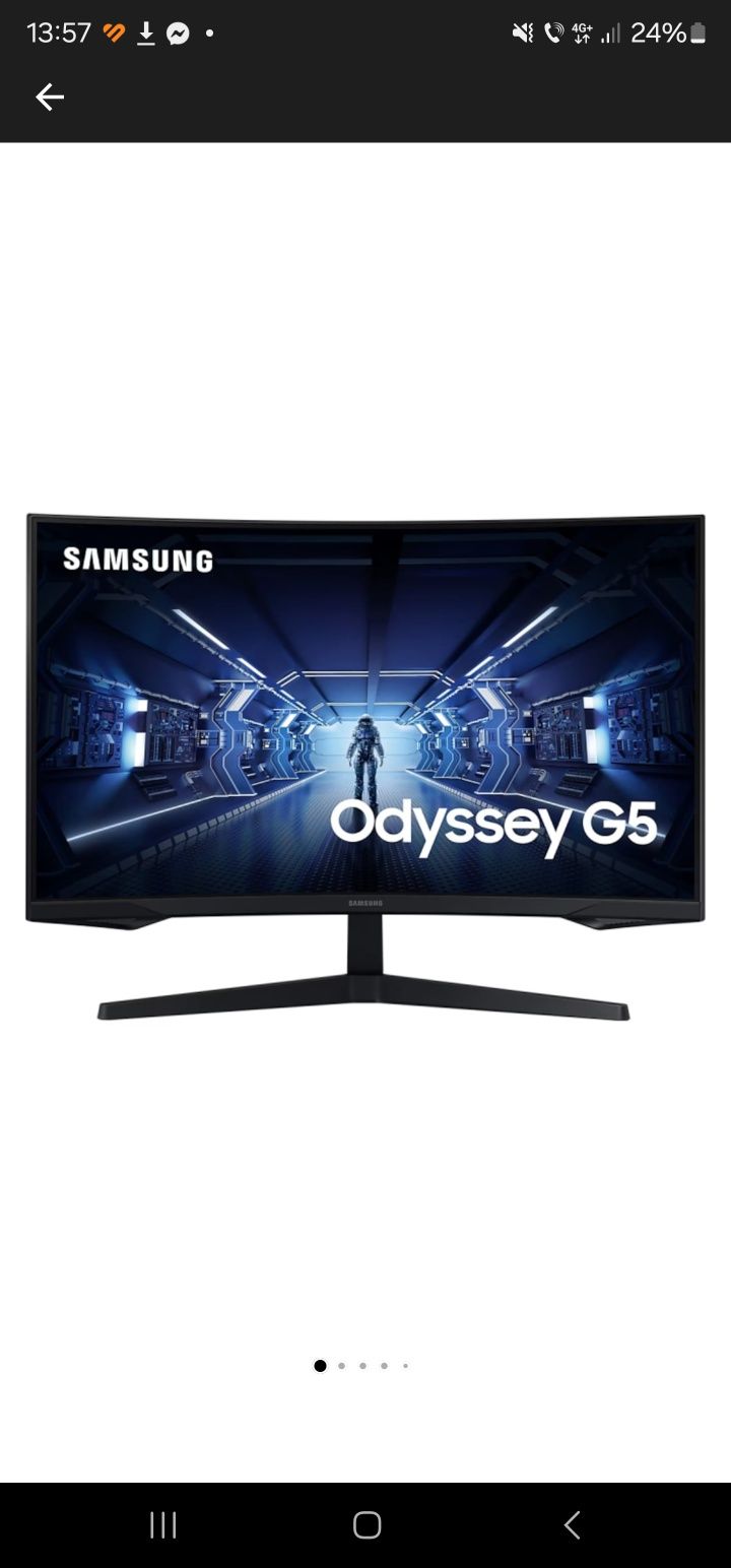 Monitor curbat gaming Samsung Odyssey G5