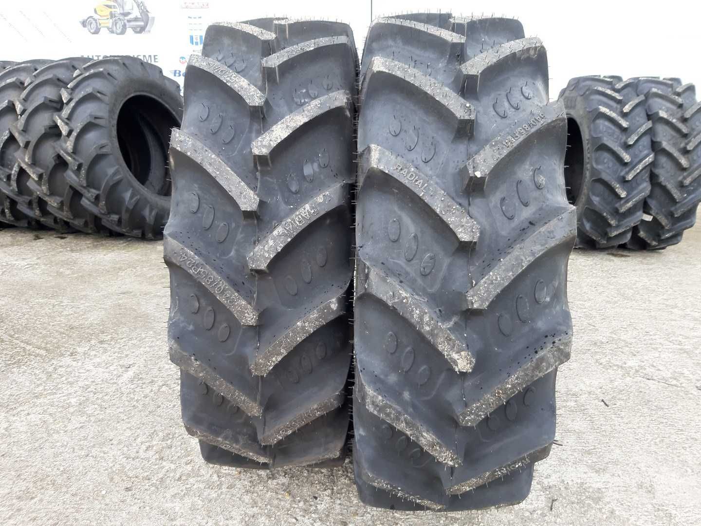 340/85 R24 Cauciucuri noi Radiale de tractor fata cu garantie 13.6-24