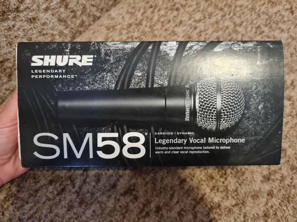 Продам микрофон shure SM58 ОРИГИНАЛ