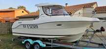 Barcă Quicksilver Pilothouse 580-2011/Mercury 100 cp/Peridoc