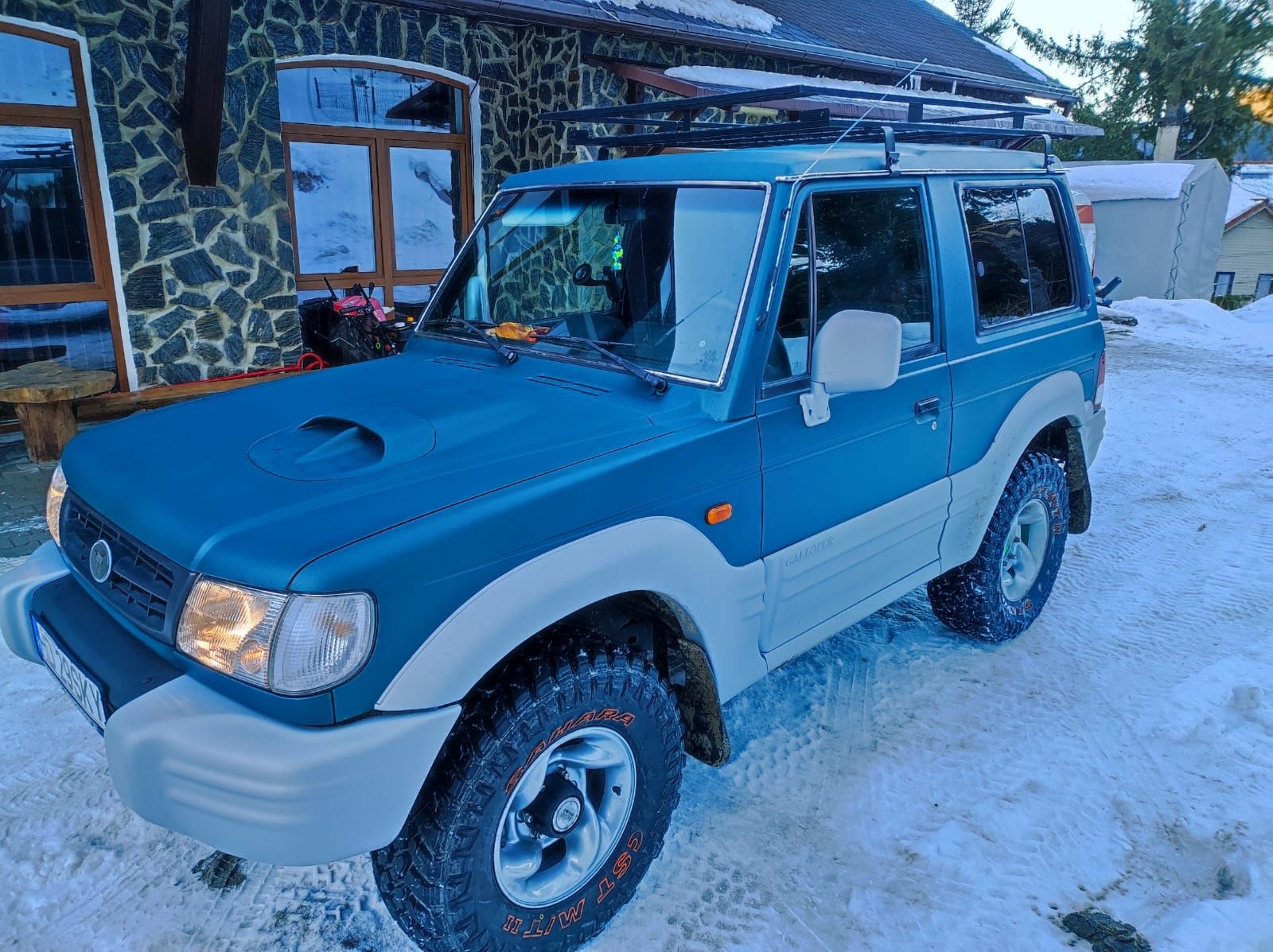 Roof Rack Portbagaj Hyundai Galloper 4x4 Off road Pajero patrol