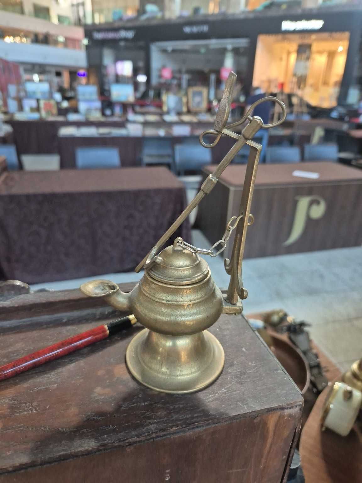 Lampă de Ulei din Alamă – Belgia