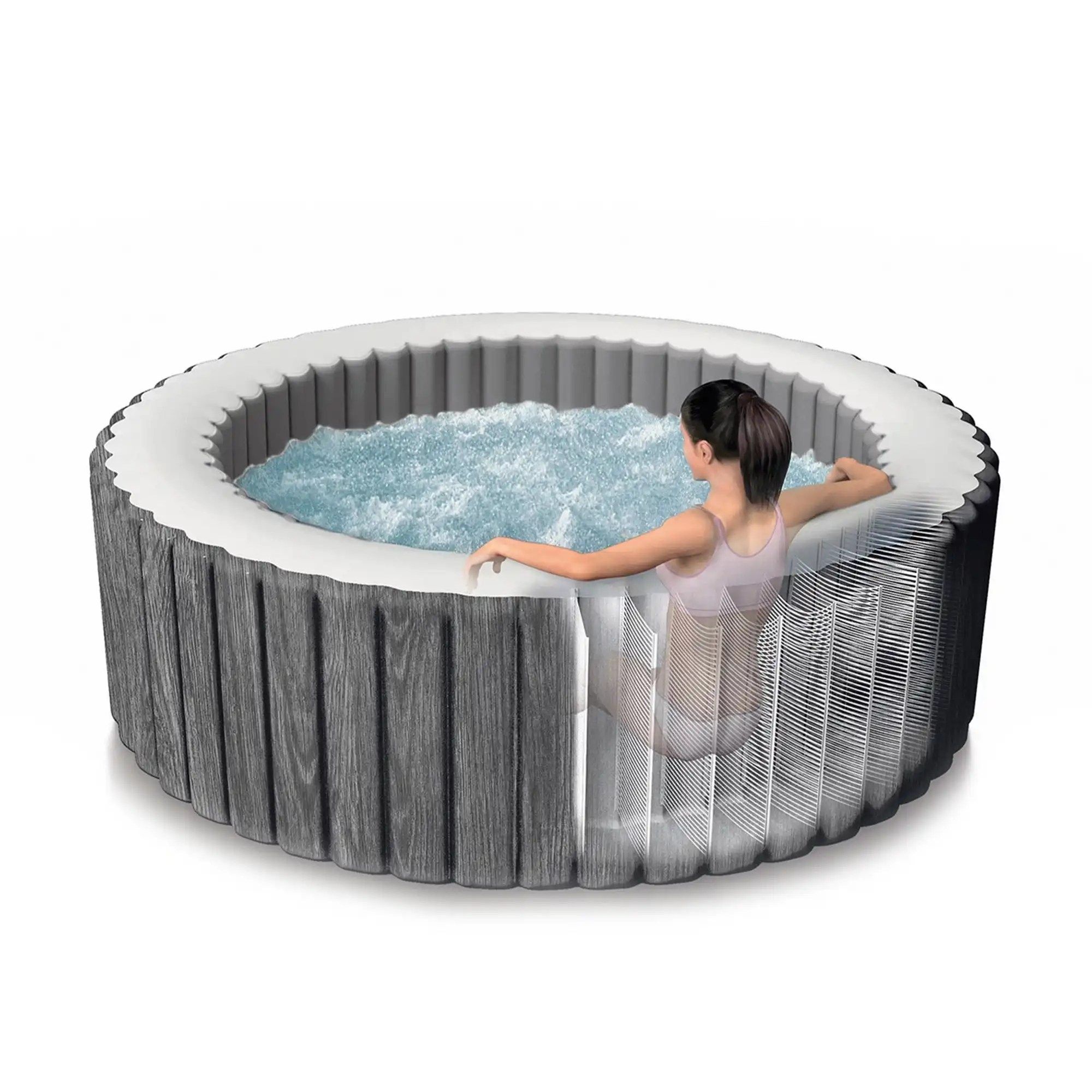 Артикул Intex Надуваемо джакузи PureSpa Deluxe, 6 места, 216
