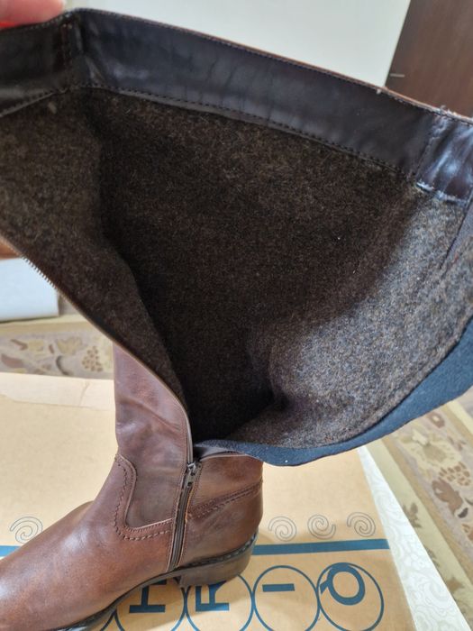 Cisme din piele naturală, culoare maro