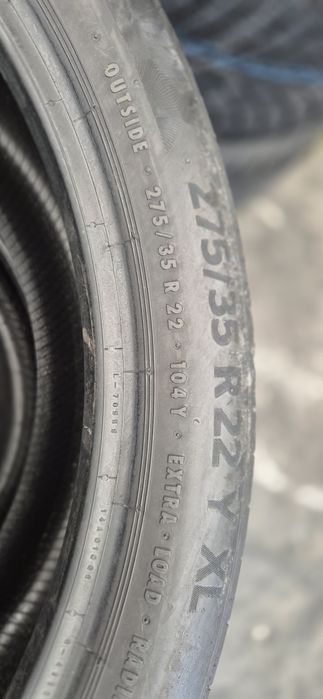 275 35 22, 275 40 22, 285 40 22, 315 30 22 Anvelope fără pereche