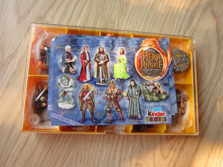 cadou deosebit si rar The Lord of the Rings Kinder Germania 2004