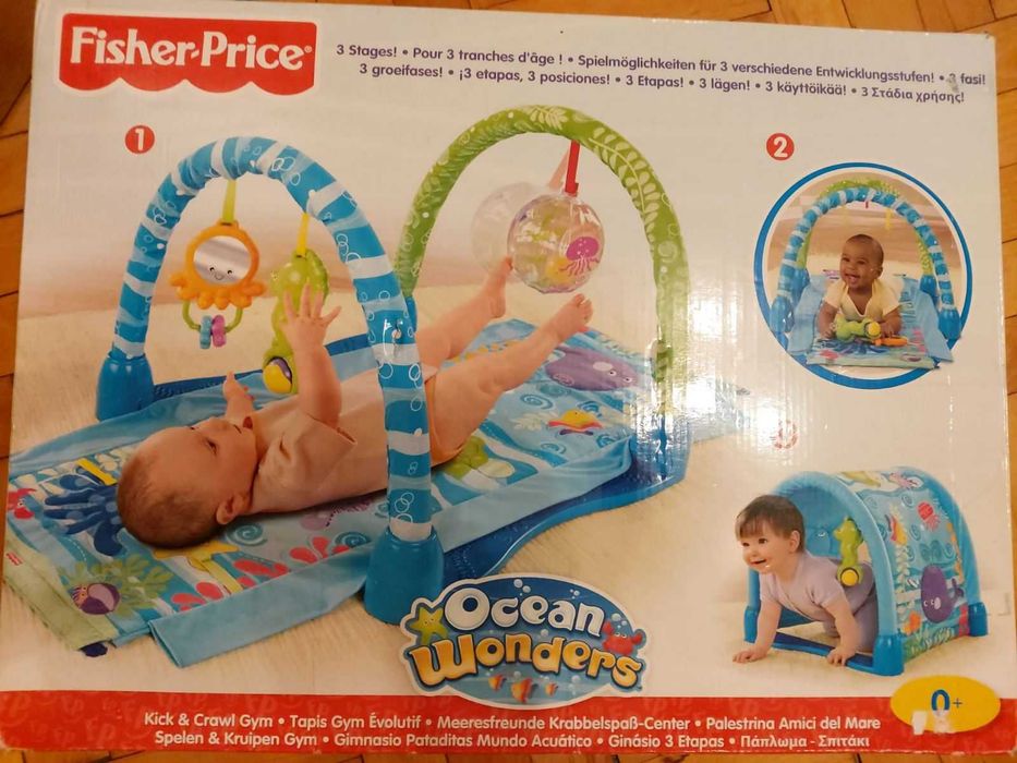 Активна гимнастика - Морско дъно на Fisher Price