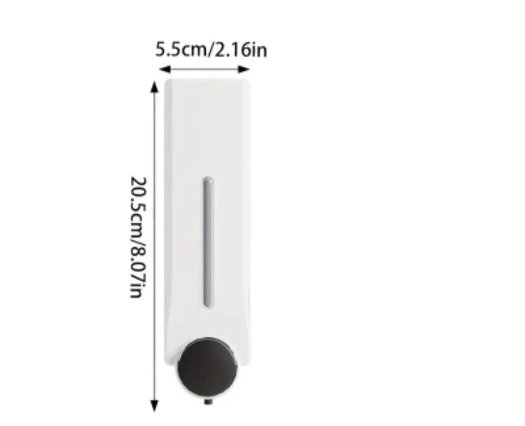 Dispenser Sampon + Gel dus autoadeziv