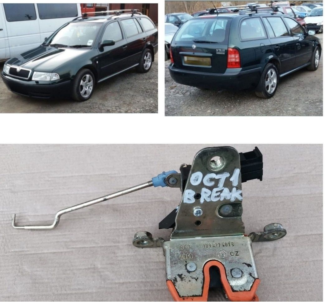 Broasca haion skoda octavia 2 break 1U9827501B portiera usa verde 9570