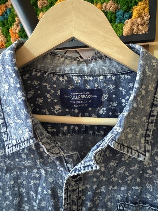 Cămasă PULL&BEAR Finest Quality Blue