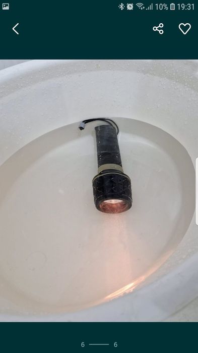 Lanterna Police. Lanterna subacvatica.