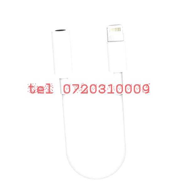 Adaptor Casti Audio Lightning  Jack Pentru Iphone