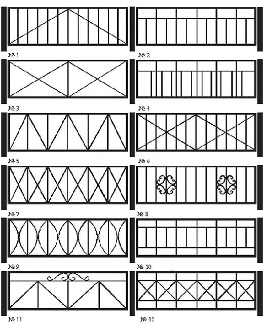 Ограждение временное сварное газонное мобильное металлическое забор