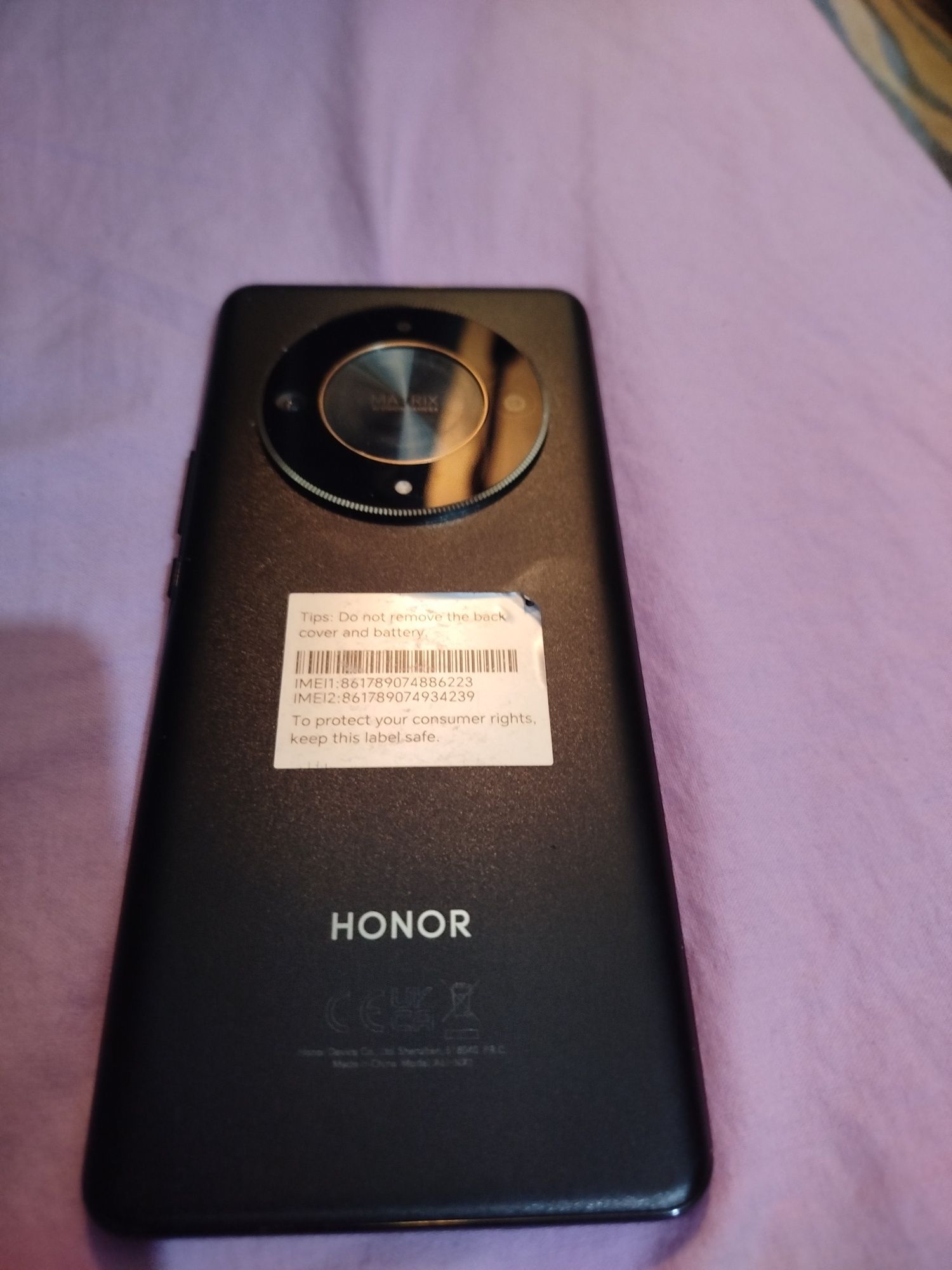 Телефон HONOR  256 гб. Със гаранция