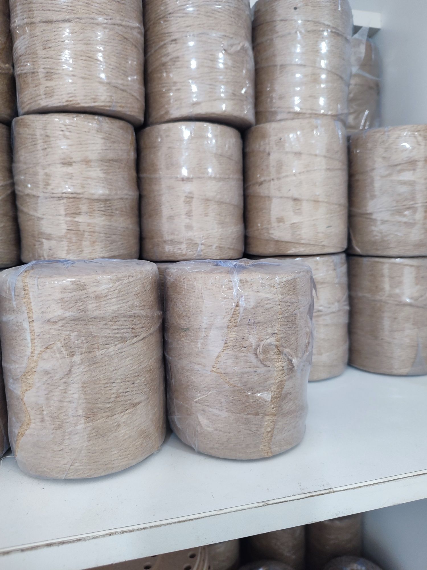 Шпагат джутовый, 500гр (480м) для декора и оригинального творчества