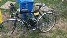 Bicicleta cu motir