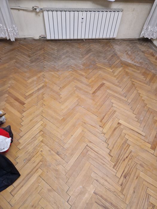 дървен паркет 19кв. м