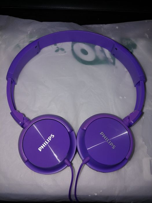 PHILIPS NL5616LZ-400-SFH4 casti over ear cu fir culoare mov