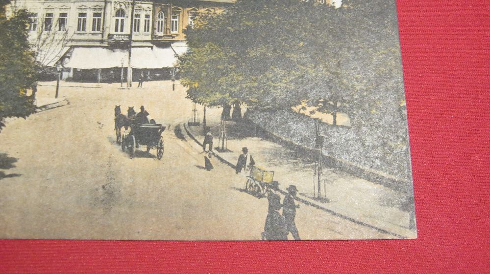 Ilustrata veche,Carte Postala,GIURGIU/Piata Carol/1919.