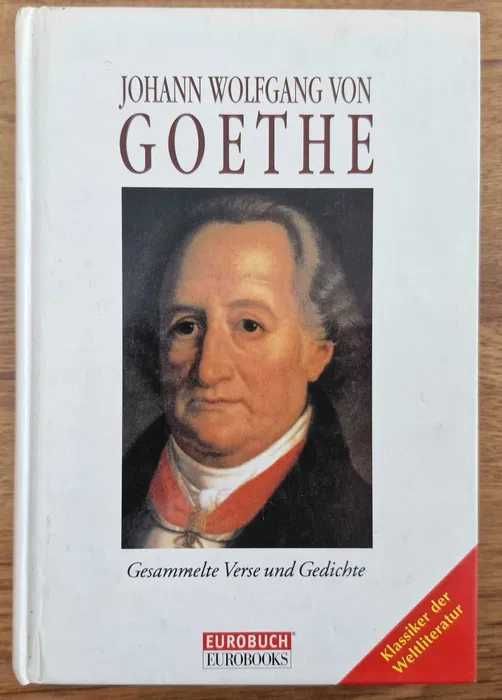 Продам книгу Сбор стихов В. Гете на немец. яз. Чарльз Дарвин на анг.яз