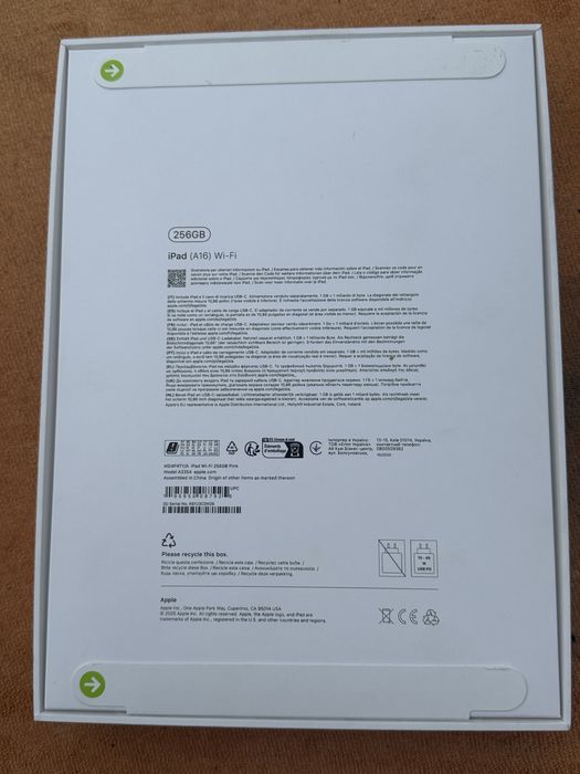 Tableta Ipad A16 1Wi-fi 256gb sigilate!