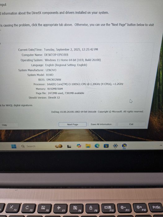 Lenovo 14 | i3-1005G1 - 8GB |