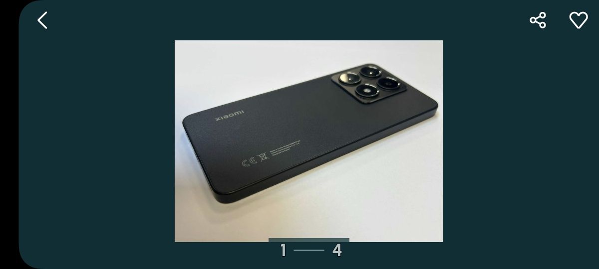 XIAOMI 14T. 256/12+4 като нов